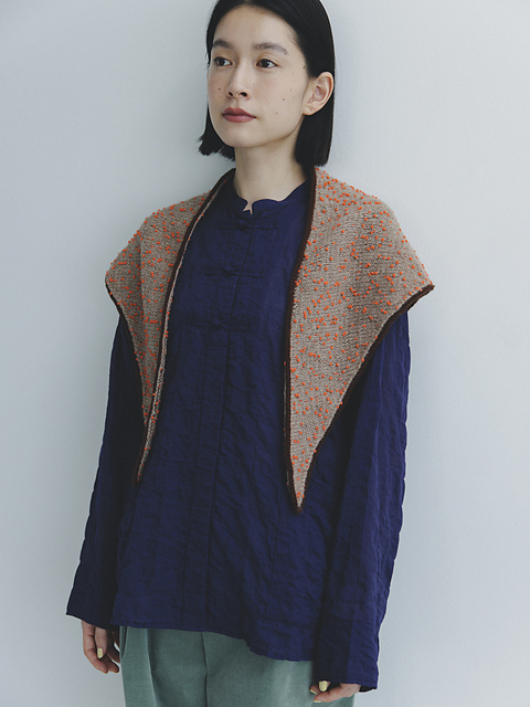 Ravelry: Dot mix ストール pattern by YOKOTA CO,.LTD. (DARUMA)