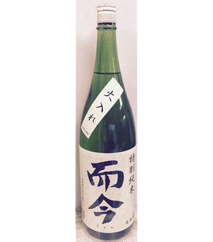 Amazon.co.jp: 而今（じこん）純米吟醸 千本錦 生 1800ml : 食品・飲料