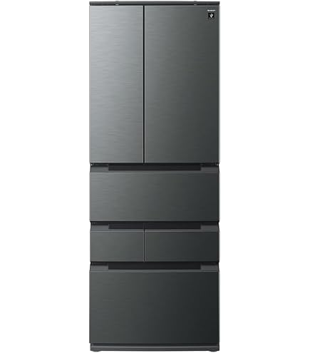 Amazon.co.jp: 三菱 455L 6ドアノンフロン冷蔵庫 置けるスマート大容量