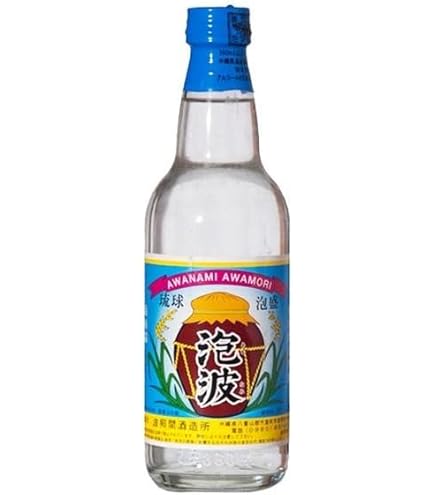 Amazon.co.jp: 波照間酒造所 泡波 (茶色瓶) 泡盛 30度 1800ml : 食品