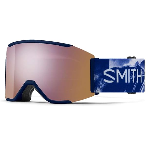 Amazon | Smith Squad S スノーゴーグル - ブラック | ChromaPop