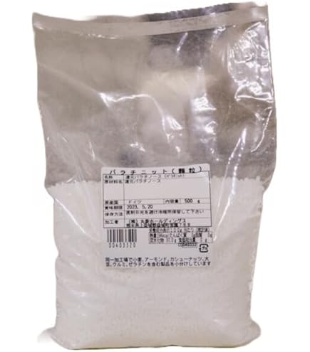 Amazon.co.jp: パラチニット顆粒（飴細工用のお砂糖） / 500g 富澤商店