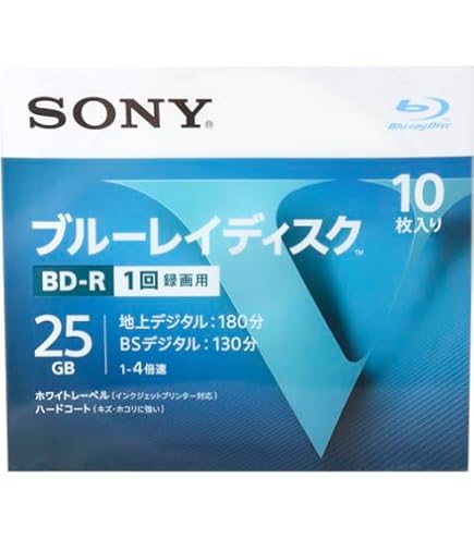 Amazon.co.jp: TDK 録画用ブルーレイディスク BD-R 25GB 1-4倍速