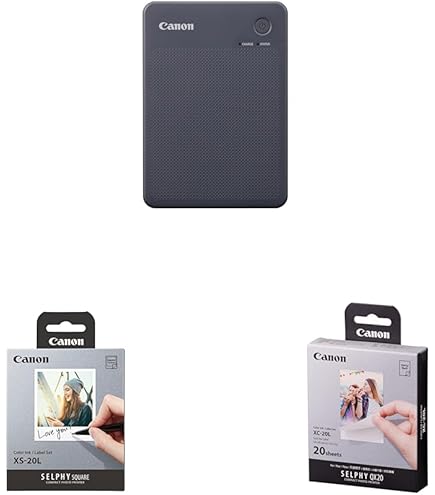 Amazon.co.jp: キヤノン Canon SELPHY SQUARE QX10/QX20用カラーインク