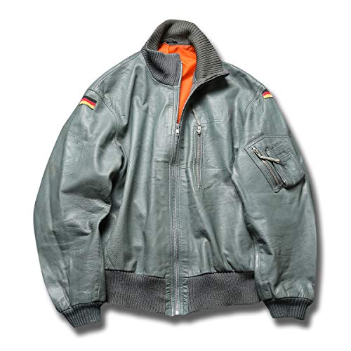 ハルトマンも着用！【旧西ドイツの軍服】空軍レザーフライトジャケット