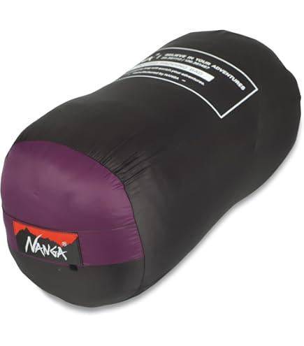 Amazon.co.jp: ナンガ(NANGA) RECTANGULAR PADDING BAG BLKxKHA