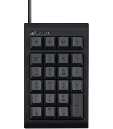 Amazon.co.jp: 東プレ テンキー REALFORCE23UB USB 有線接続 静電容量