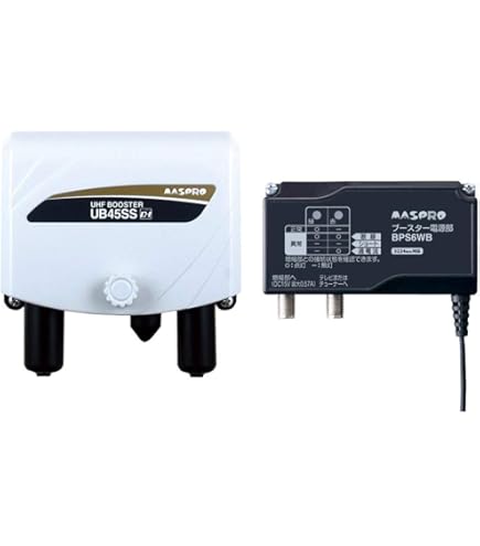 Amazon.co.jp: マスプロ FM・V-Low・UHF・BS・CSブースター(43db型