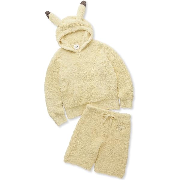 Amazon | [ジェラート ピケ] ベビモコ ヤドン パーカ&ショートパンツ