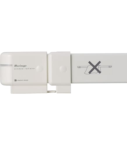 Amazon | 森永ウインドーラジエーターW/R-0912W（ホワイト）【伸縮