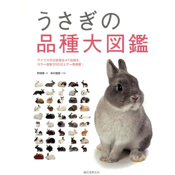 Amazon.co.jp: 新 うさぎの品種大図鑑 : 町田 修: Japanese Books