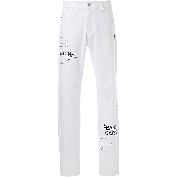 Amazon | [パーリーゲイツ] メンズ ロングパンツ TEXBRIDストレッチ