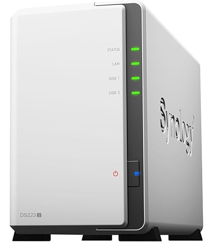 Amazon | Synology NASキット 2ベイ DS220j/JP【ガイドブック付