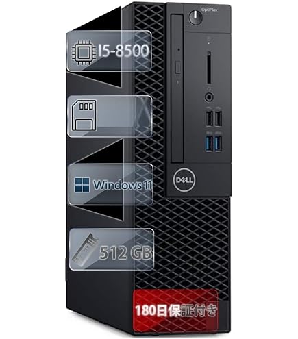 Amazon.co.jp: 【整備済み品】 Dell デスクトップPC ‎OptiPlex 5070