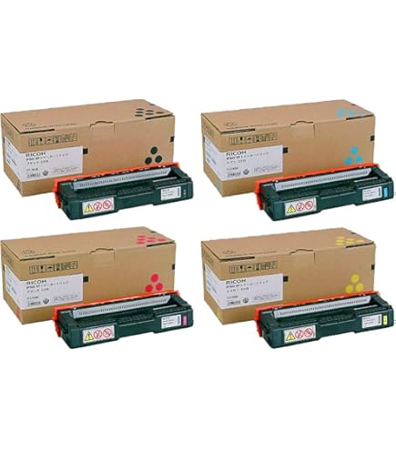 Amazon.co.jp: リコー IPSiO_SPトナーC310H 4色セット 純正品