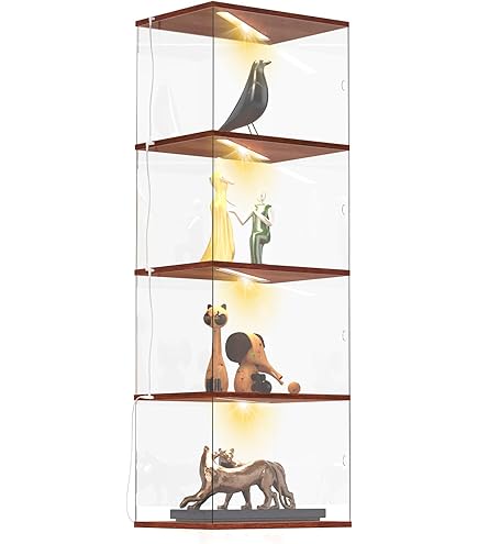 Amazon.co.jp: VINAEMO 回転フィギュアケース アクリルケース UVカット