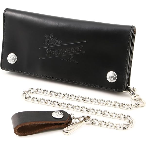 Amazon.co.jp: 【Schott】【ショット】 LEATHER RIDERS ZIP WALLET