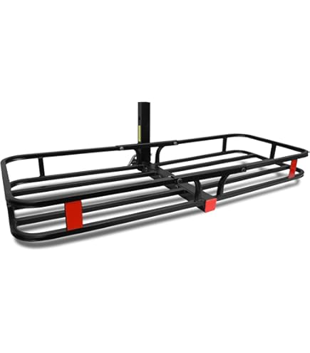 Amazon.co.jp: YGOTUY ヒッチキャリアカーゴ 深型 152x63x35cm 折畳み