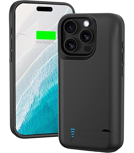 Amazon | Gladgogo iPhone 15 Pro Max バッテリーケース 【6800mah大