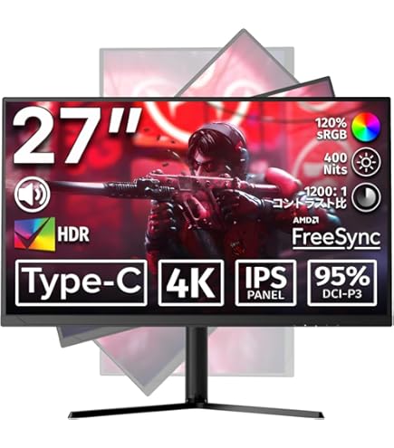 Amazon.co.jp: LG 27BP85UN-W 27インチ LCD 3840X2160 IPS モニター