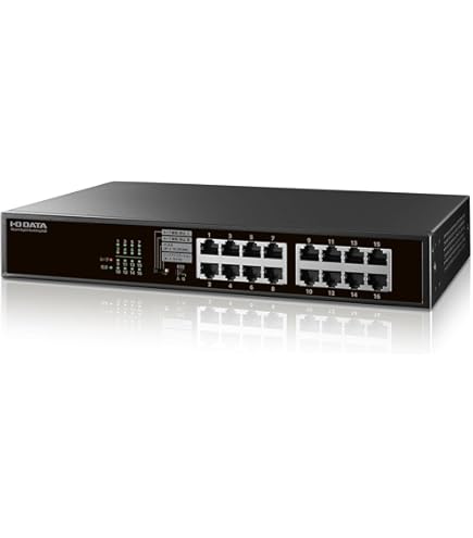 Amazon | BUFFALO GigaスイッチングHub 16ポート LSW2-GT-16NSRR