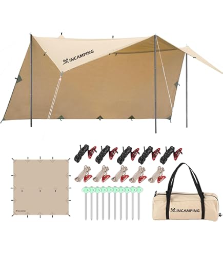 Amazon | [ロゴス] グランベーシック ソーラーレクタタープ LBB