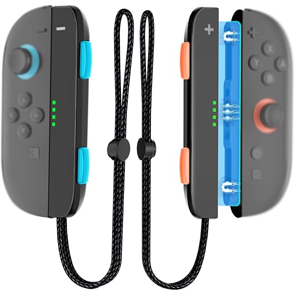 Amazon.co.jp: 【任天堂純正品】Joy-Conストラップ ネオンブルー : ゲーム
