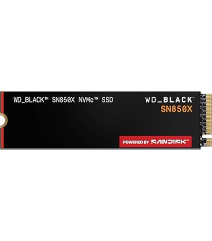 Amazon | WD_Black SN850X 2TB NVMe PCIe 4.0 x4 M.2 内蔵ゲーミング