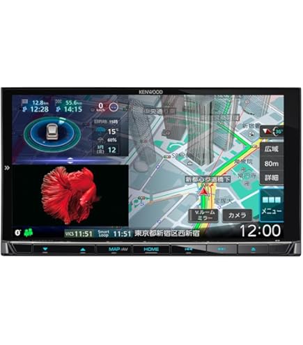 Amazon | ケンウッド(KENWOOD) カーナビゲーション 彩速ナビ MDV-X701