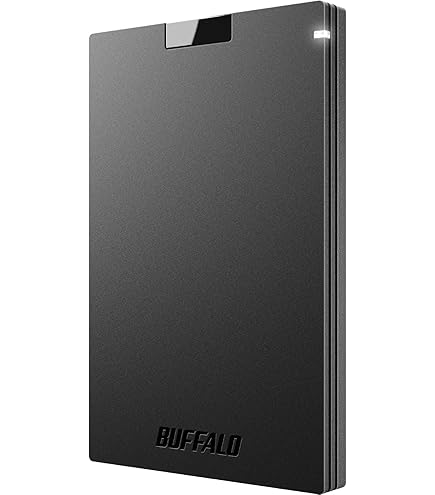 Amazon | バッファロー SSD-PG2.0U3-BC USB3.2(Gen1) ポータブルSSD