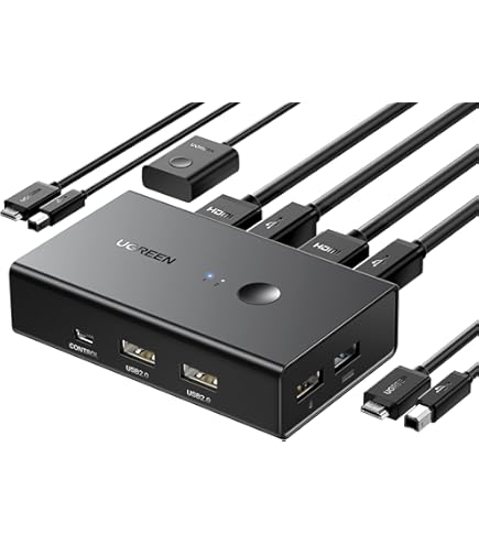 Amazon | サンワサプライ アウトレット パソコン自動切替器(2:1