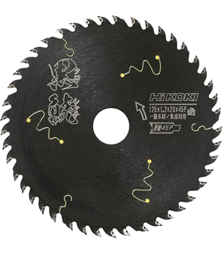 Amazon | HiKOKI(旧日立工機) スーパーチップソー ブラックII 径125mm