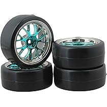 Amazon | Chanmoo 1/10 RC ドリフトタイヤとプラスチックホイール リム