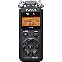 Amazon.co.jp: TASCAM リニアPCMレコーダー ブラック DR-05 : 楽器