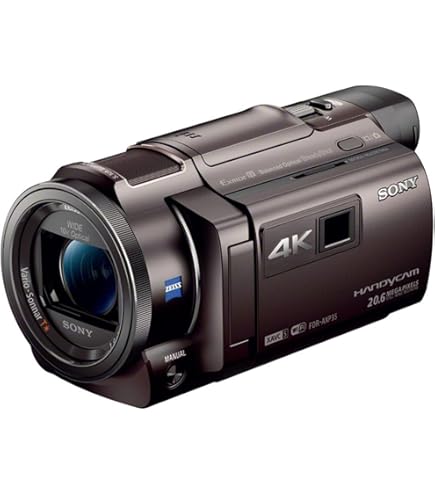 Amazon | SONY 4Kビデオカメラ Handycam FDR-AX30 ブラック 光学10倍
