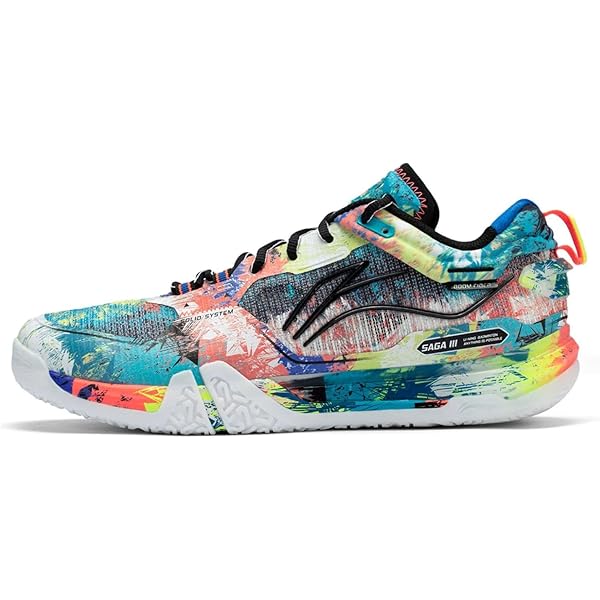 Amazon | [リーニン] SAGA 3 PRO バドミントンシューズ 限定カラー