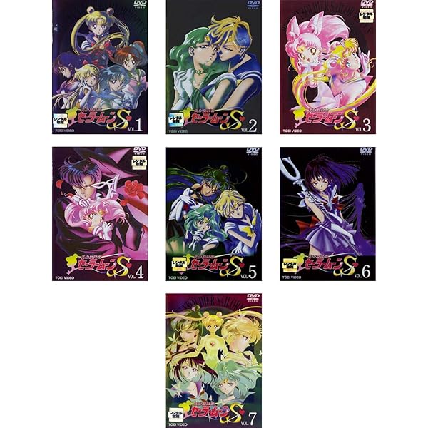 Amazon.co.jp: 美少女戦士セーラームーン セーラースターズ DVD全6巻