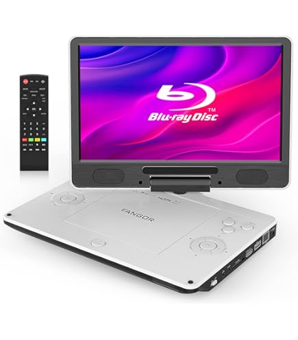 Amazon | グリーンハウス 14型ワイド ポータブルブルーレイプレーヤー