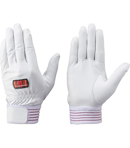 Amazon.co.jp: トンボレックス 羊革製手袋 手の平当て付 オレンジ R