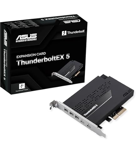 Amazon | ASUS USB4 PCIe Gen4 カード、デュアル USB4 ポート