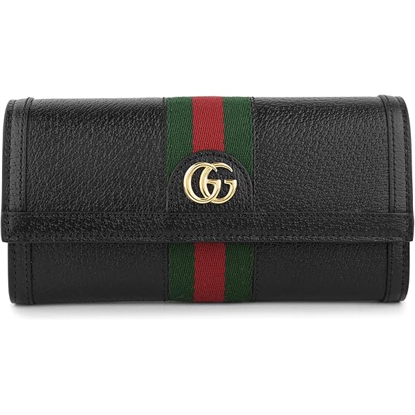 Amazon | [グッチ] 長財布 454070 A7M0T 1000 アニマリエ ブラック 黒