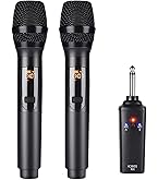 Amazon.co.jp: XIAOKOA ダイナミックマイク ワイヤレスマイク ハンズ