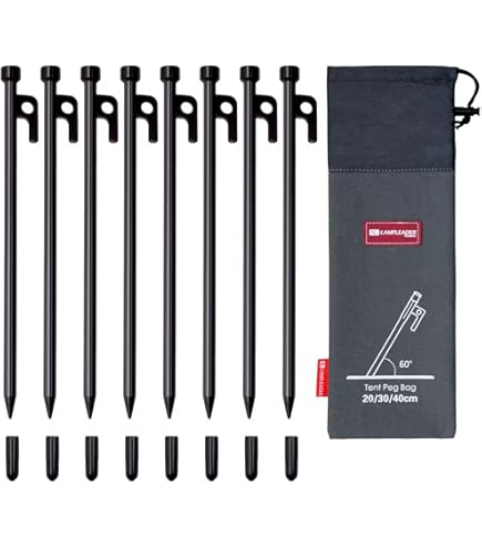 Amazon.co.jp: peg 鍛造ペグ25cm 4本セット RATELWORKS ラーテル