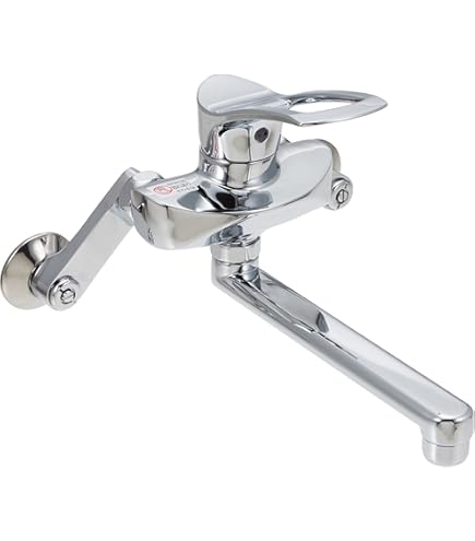 Amazon | カクダイ シングルレバー混合栓 クローム 逆止あり 183-161