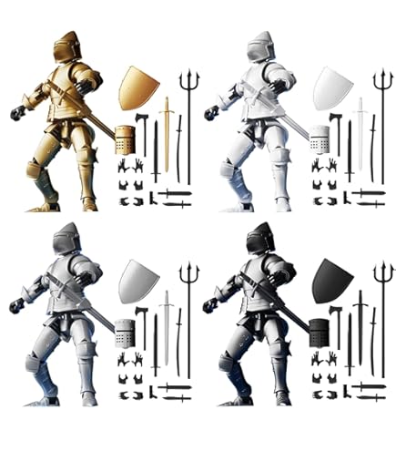 Amazon | T13 アクションフィギュア、中世の騎士 フィギュア