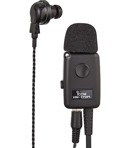 Amazon | アイコム 小型イヤホンマイクロホン IC-4300用 HM-177PI