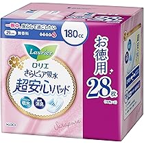 Amazon.co.jp: ナチュラ 吸水パッド 33cm 180㏄ 夜つけて朝あんしん 66