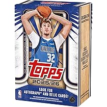 Amazon.co.jp: NBA 2025-26 Topps Basketball Value Box : スポーツ