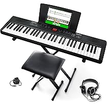 Amazon.co.jp: Alesis キーボード ピアノ 61鍵盤 スピーカー内蔵