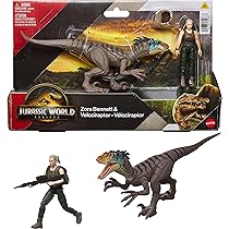 Amazon | Mattel ジュラシックワールド 再生 人間と恐竜 フィギュア